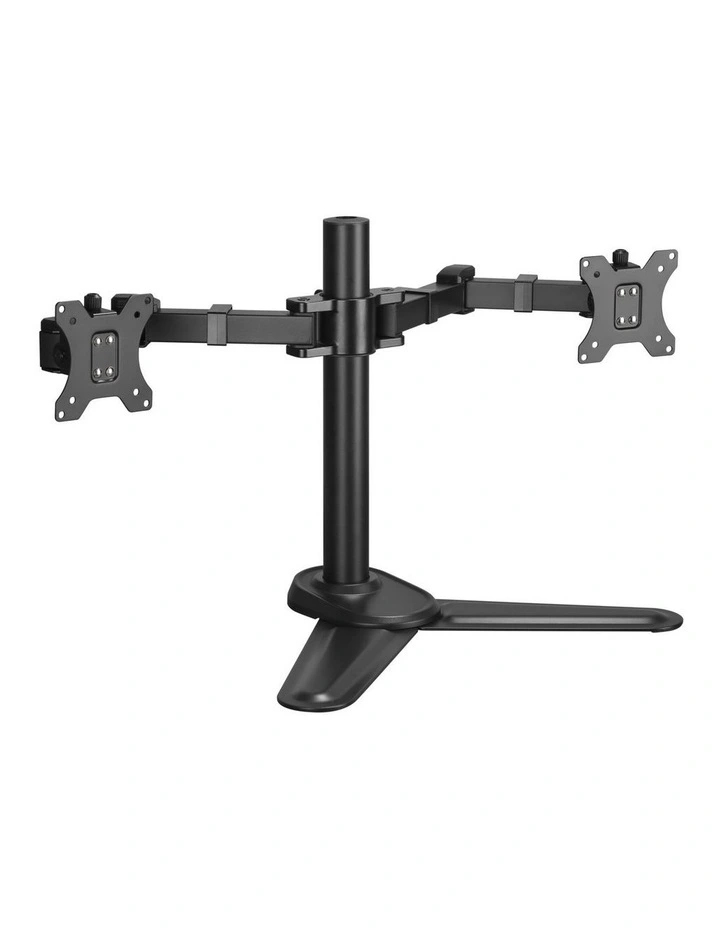 Brateck Affordable Steel Articulating Dual Monitor Stand - Black image 3