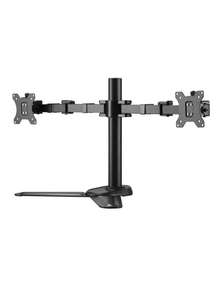 Brateck Affordable Steel Articulating Dual Monitor Stand - Black image 4