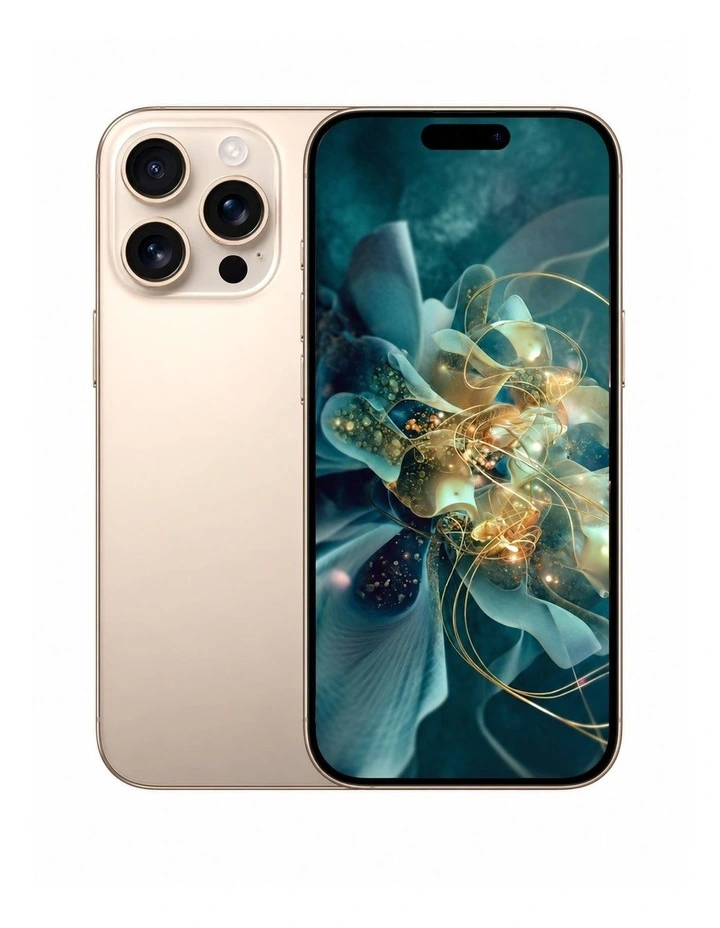 Apple iPhone 16 Pro Desert Titanium (eSIM Only) Refurbished image 1