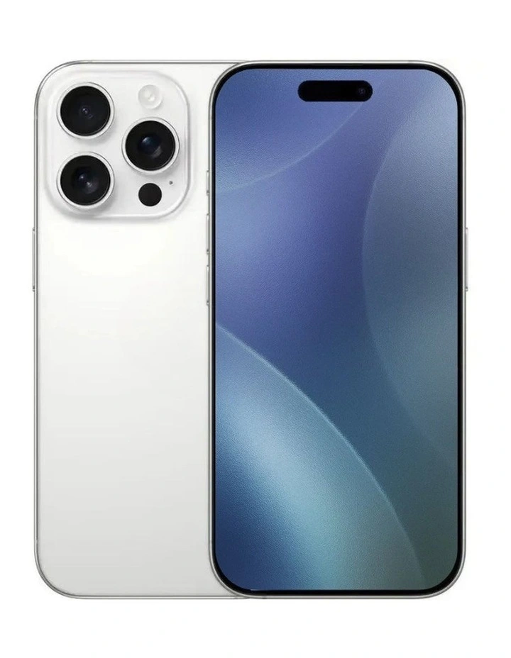 Apple iPhone 16 Pro Max White Titanium (eSIM Only) Refurbished image 1