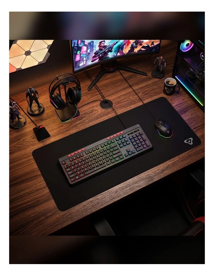 Laser 4 In 1 RGB Gaming Keyboard and Mouse Bundle KBX-BDL26-503 image 4