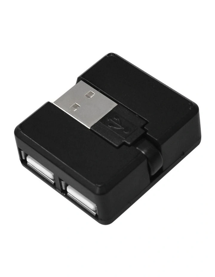 mbeat 4 Port USB 2.0 Hub USB 2.0 Plug and Play - Black image 4