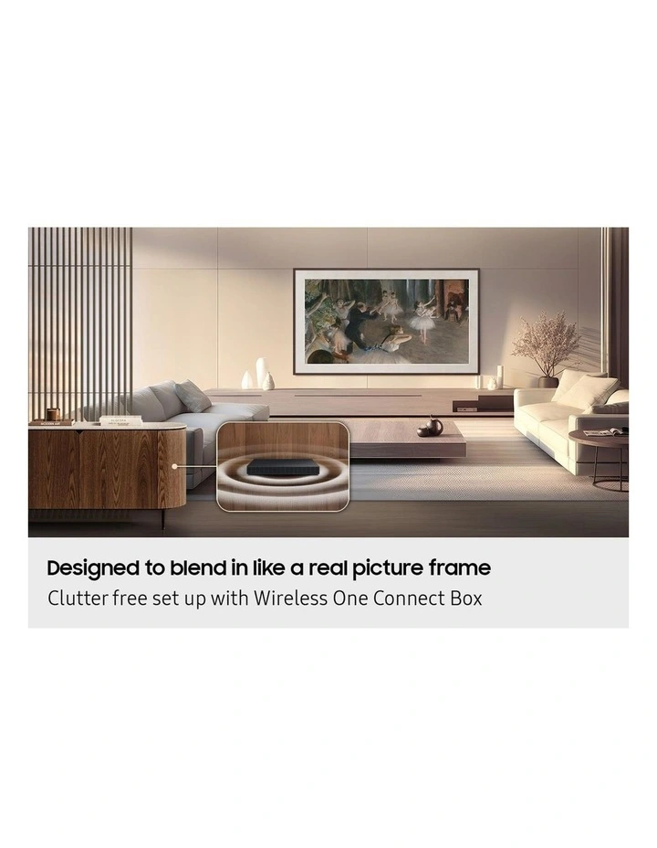 The Frame Pro LS03HW 4K Vision AI Smart TV (2026) 85" in Black image 3