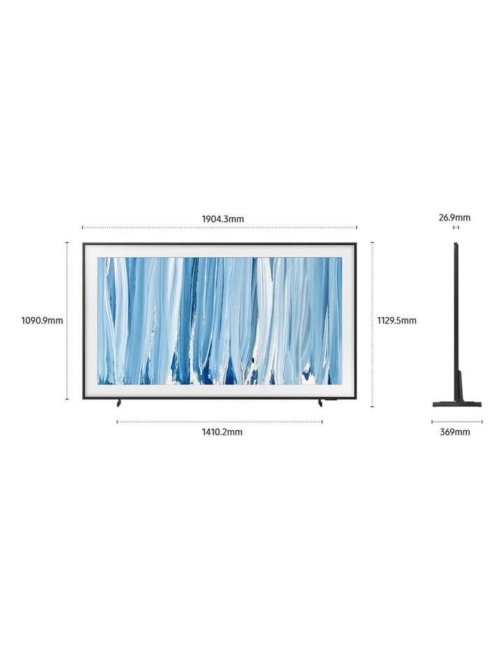 The Frame Pro LS03HW 4K Vision AI Smart TV (2026) 85" in Black image 7