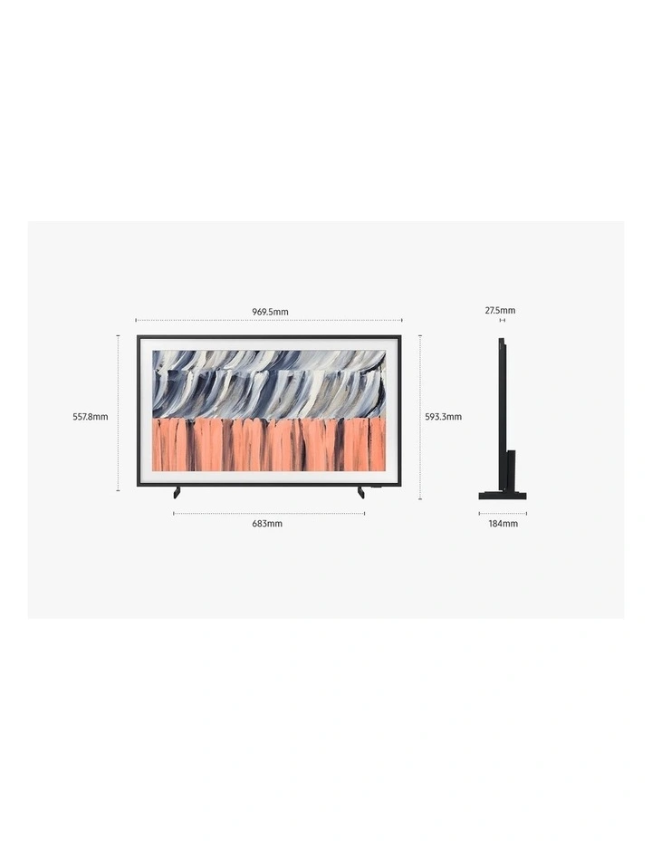 The Frame LS03HE 4K Vision AI Smart TV (2026) 43" in Black image 7