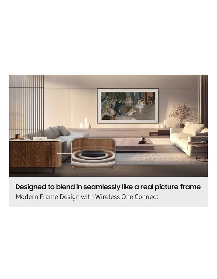 The Frame Pro 4K Vision AI Smart TV 65 LS03HW in Black image 3