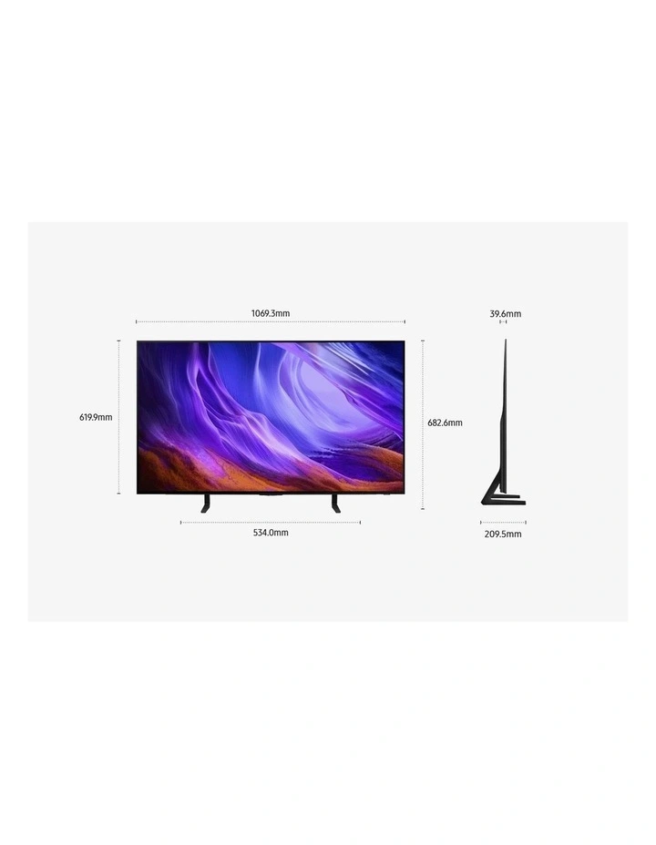 S85H Series Oled 4K Uhd Smart TV 2024 48 Inch in Black image 7