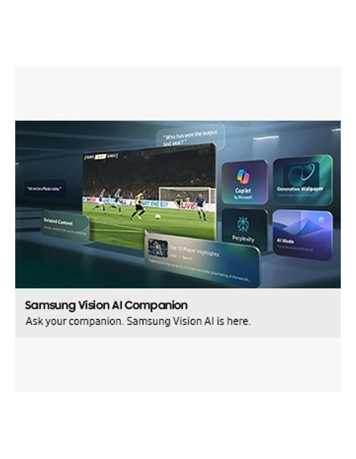 Samsung 55 OLED S85H 4K Samsung Vision AI Smart TV (2026) (55, Black) image 6