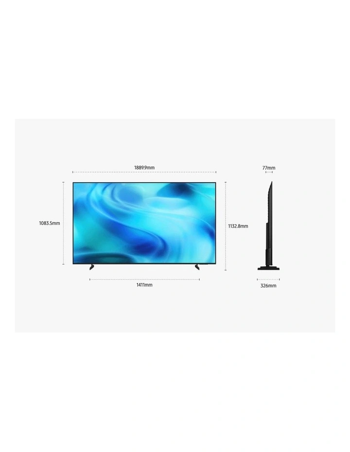 Samsung 85 Crystal UHD U8000H 4K Samsung Vision AI Smart TV (2026) (85 Black) image 7