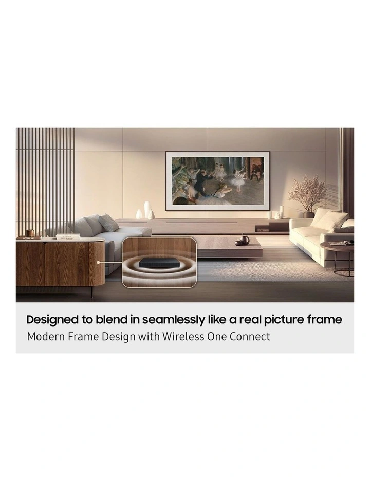 Samsung 55 The Frame Pro LS03HW 4K Samsung Vision AI Smart TV (2026) (55 Black) image 3