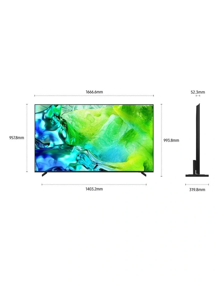 Samsung 75 Neo QLED QN80H 4K Samsung Vision AI Smart TV (2026) (75, Black) image 7