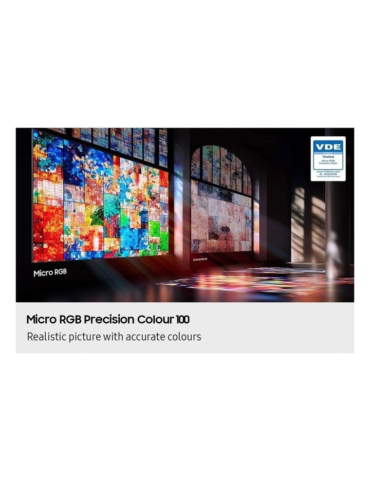 100 Micro RGB R85H 4K Samsung Vision AI Smart TV (2026) image 5