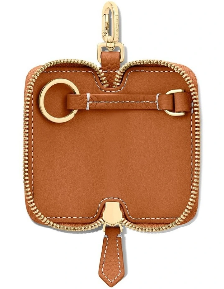 The Key Case Charm in Pecan Brown image 4