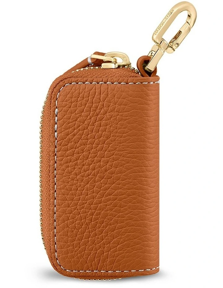 The Key Case Charm in Pecan Brown image 5