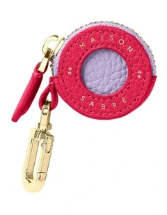 The Airtag Charm in Fuchsia Lavender