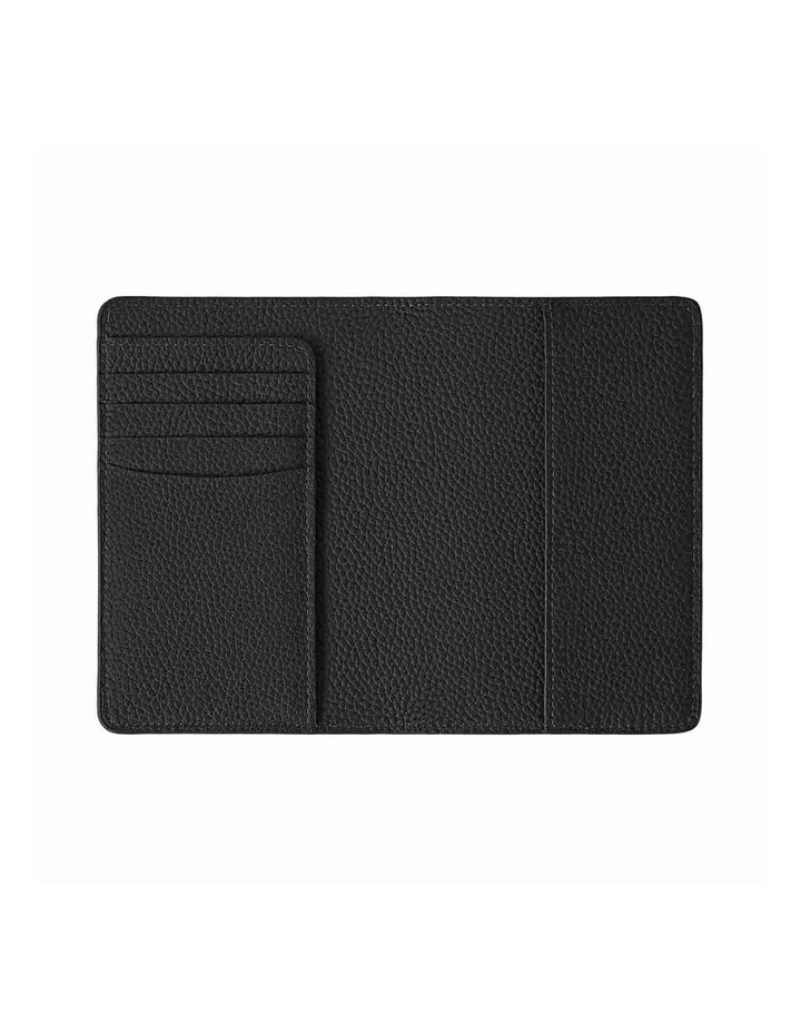 The Passport Holder in Black Caviar image 2