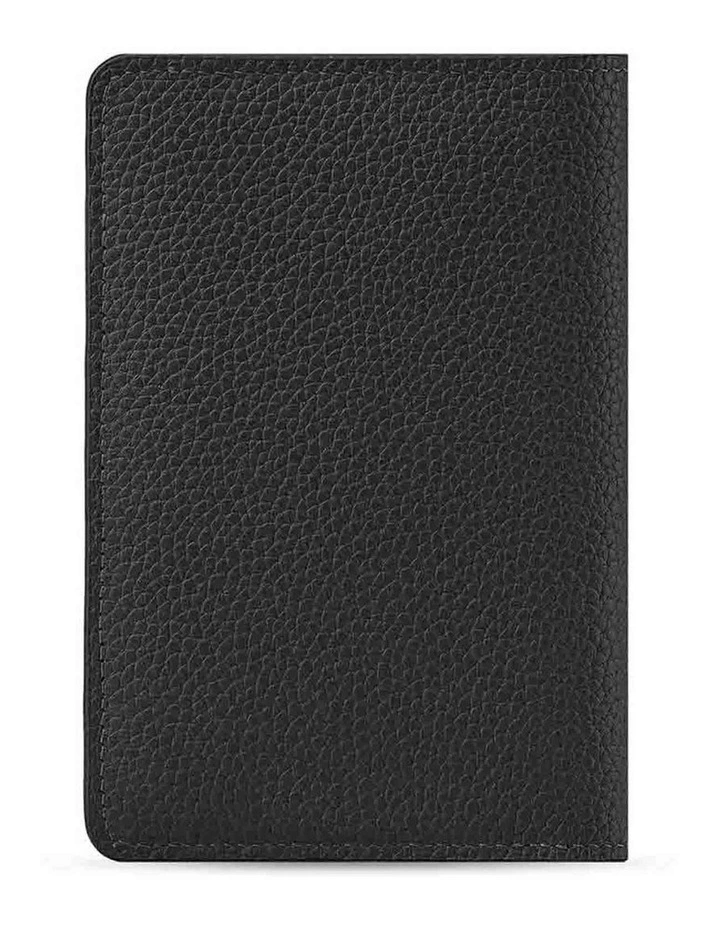 The Passport Holder in Black Caviar image 3