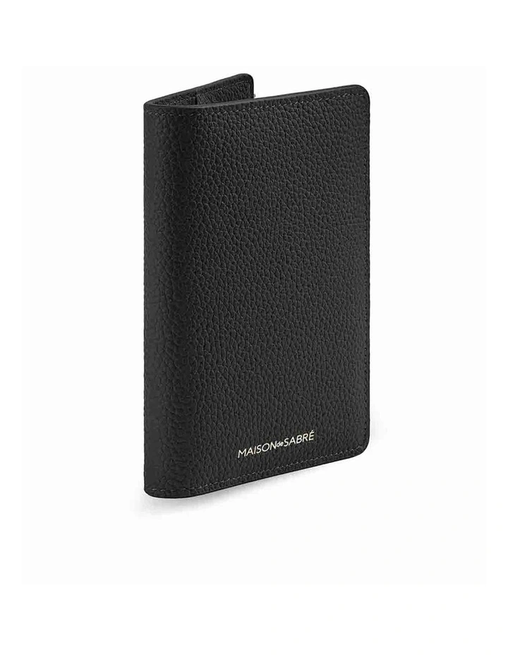 The Passport Holder in Black Caviar image 4