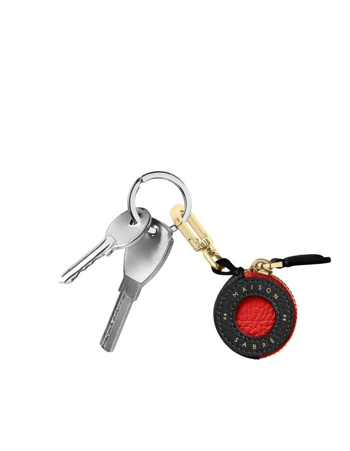 The Airtag Charm in Pomegranate Caviar image 4