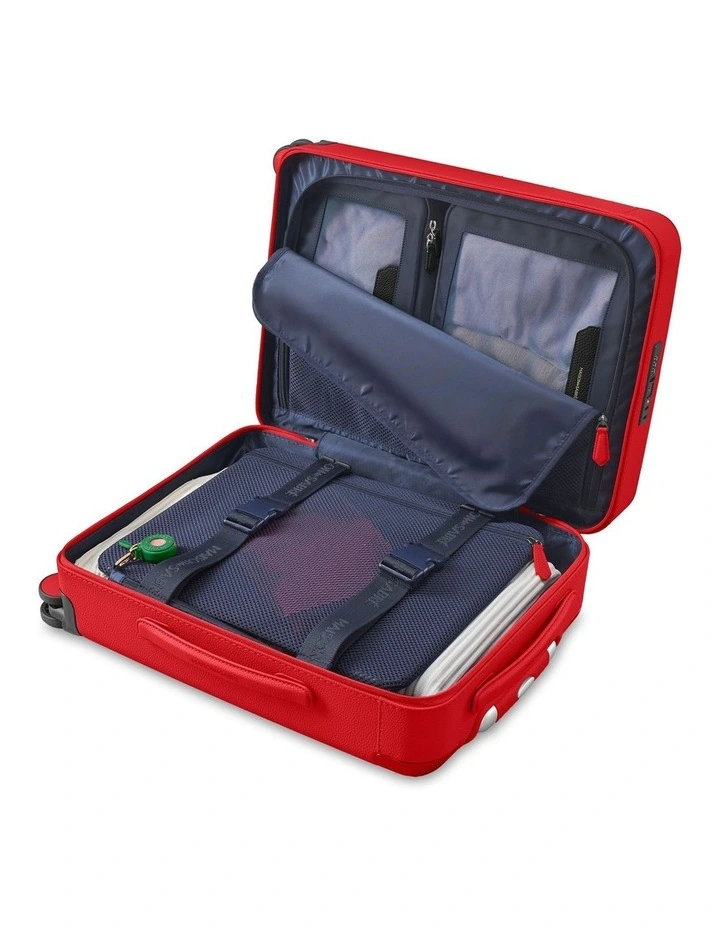 The Carry-On Suitcase in Pomegranate Red image 4