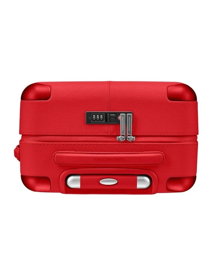 The Carry-On Suitcase in Pomegranate Red image 5