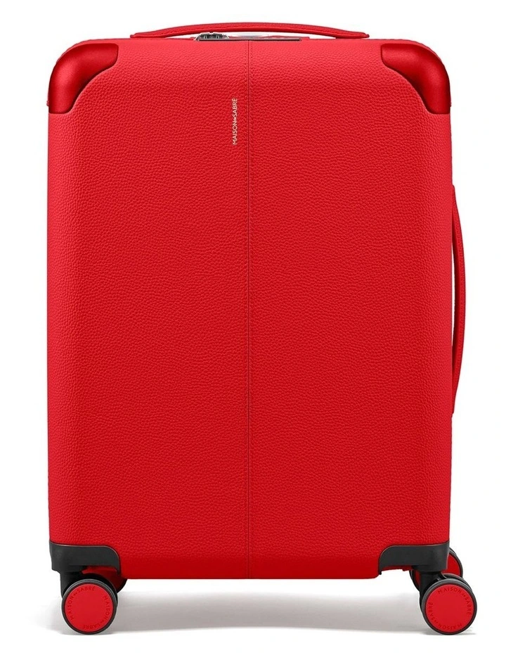 The Carry-On Suitcase in Pomegranate Red image 7