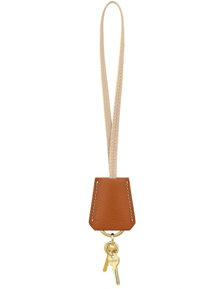 The SABRMOJI Padlock Charm in Pecan Nude image 4