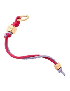 The Wristlet Charm in Fuchsia Lavender