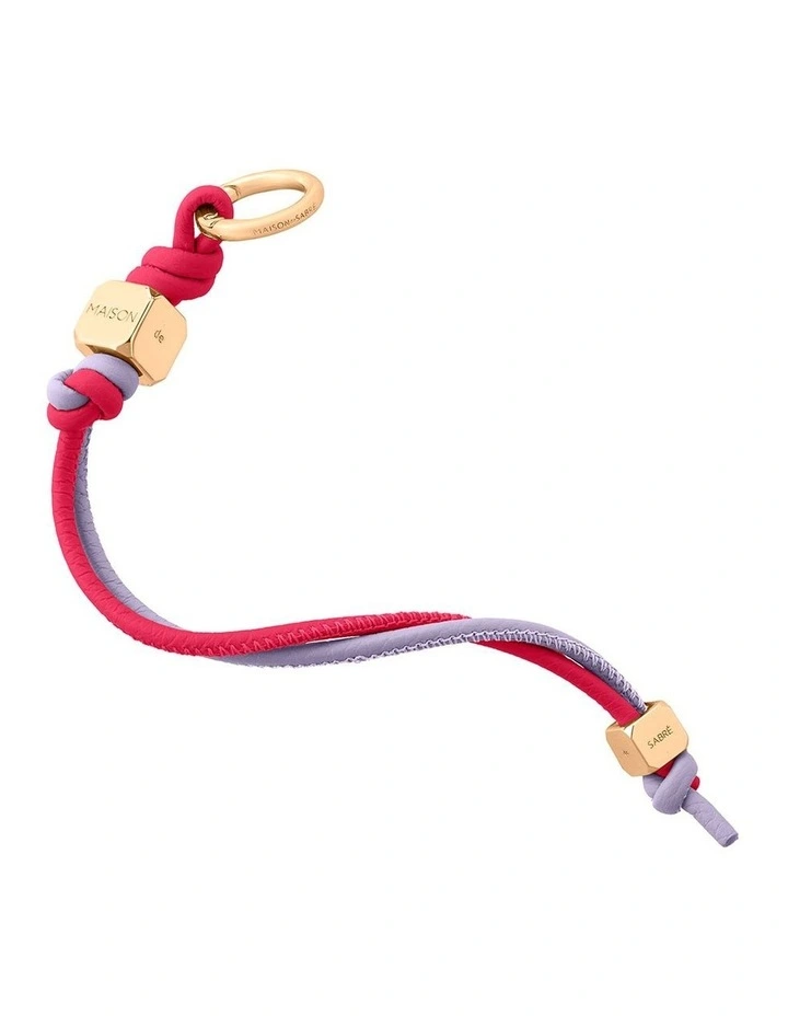 The Wristlet Charm in Fuchsia Lavender image 1