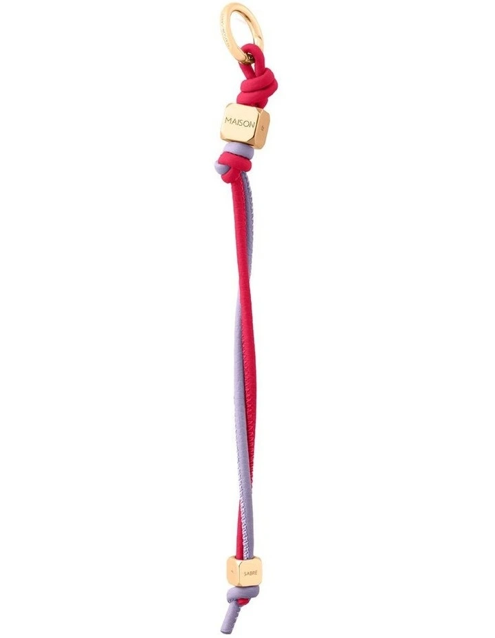 The Wristlet Charm in Fuchsia Lavender image 3
