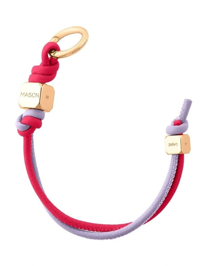 The Wristlet Charm in Fuchsia Lavender image 4