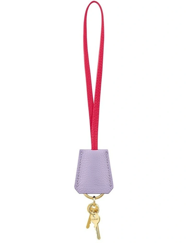 The SABRMOJI Padlock Charm in Fuchsia Lavender image 4
