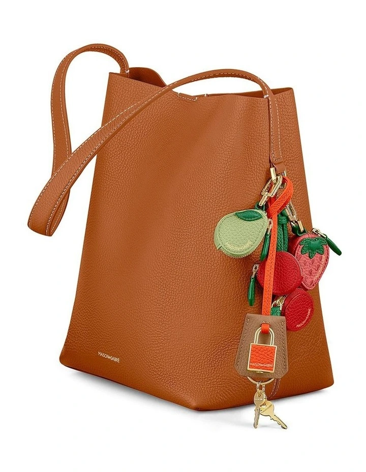 The SABRMOJI Padlock Charm in Manhattan Sandstone image 2