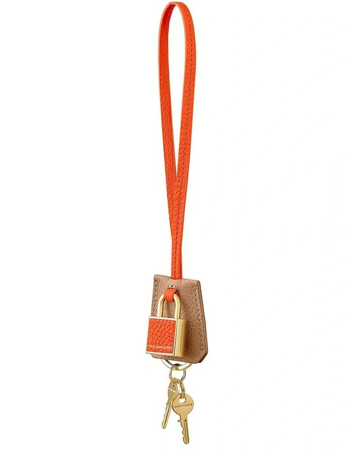 The SABRMOJI Padlock Charm in Manhattan Sandstone image 5