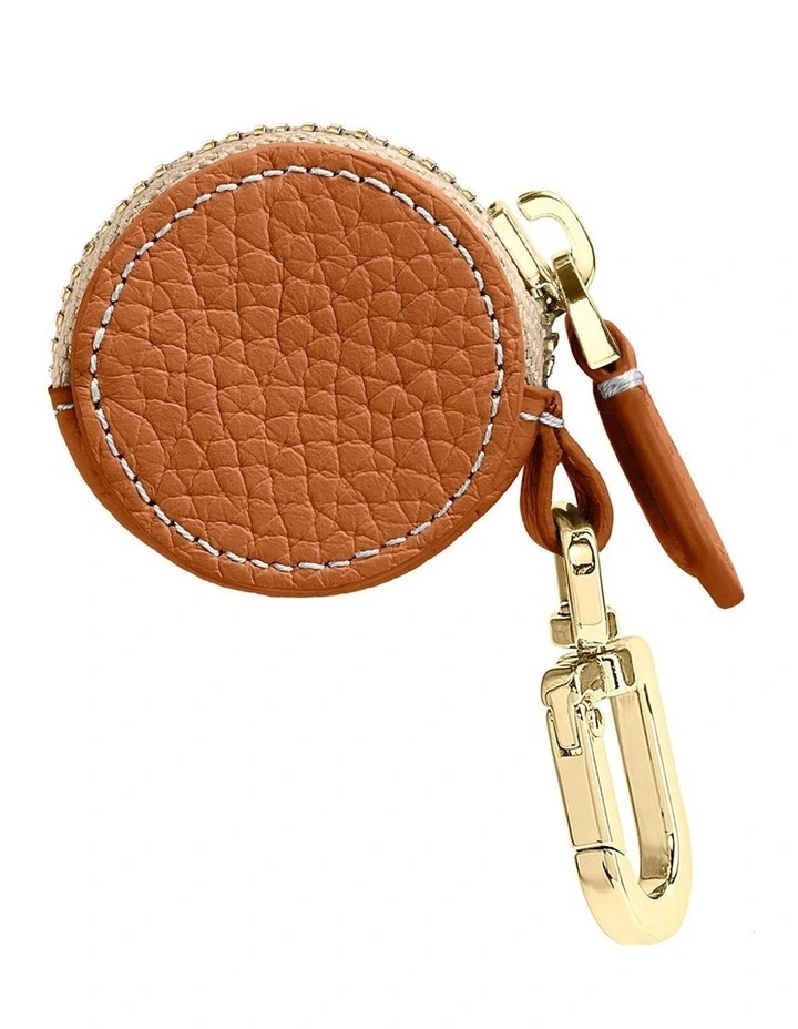 The Airtag Charm in Pecan Nude image 2
