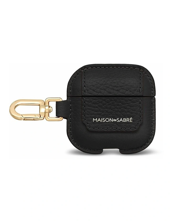 The AirPods 4 Case Charm in Black Caviar image 1