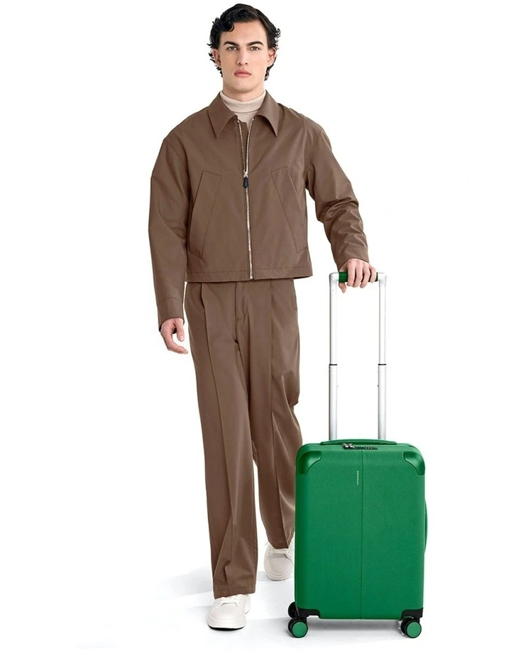 The Carry-On Suitcase in Emerald Green image 2
