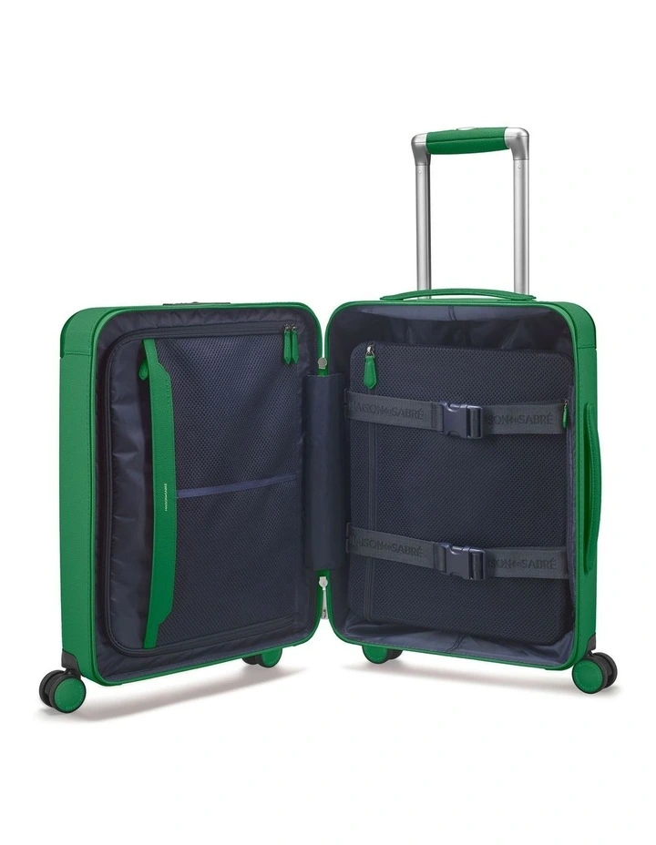 The Carry-On Suitcase in Emerald Green image 3