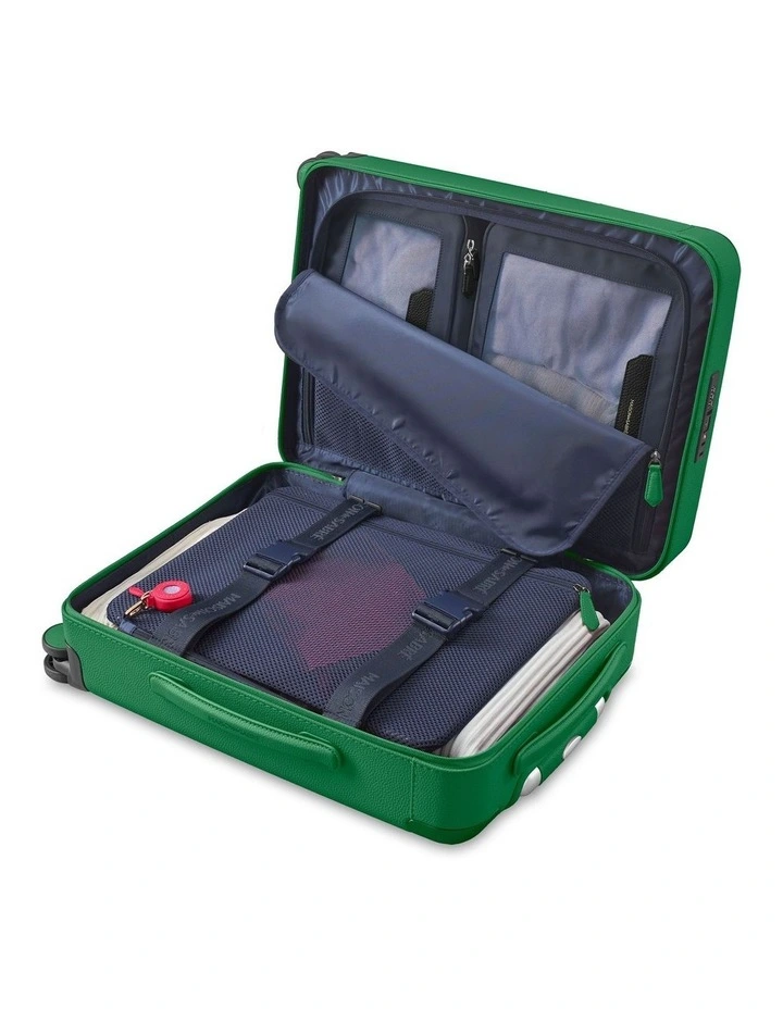 The Carry-On Suitcase in Emerald Green image 4