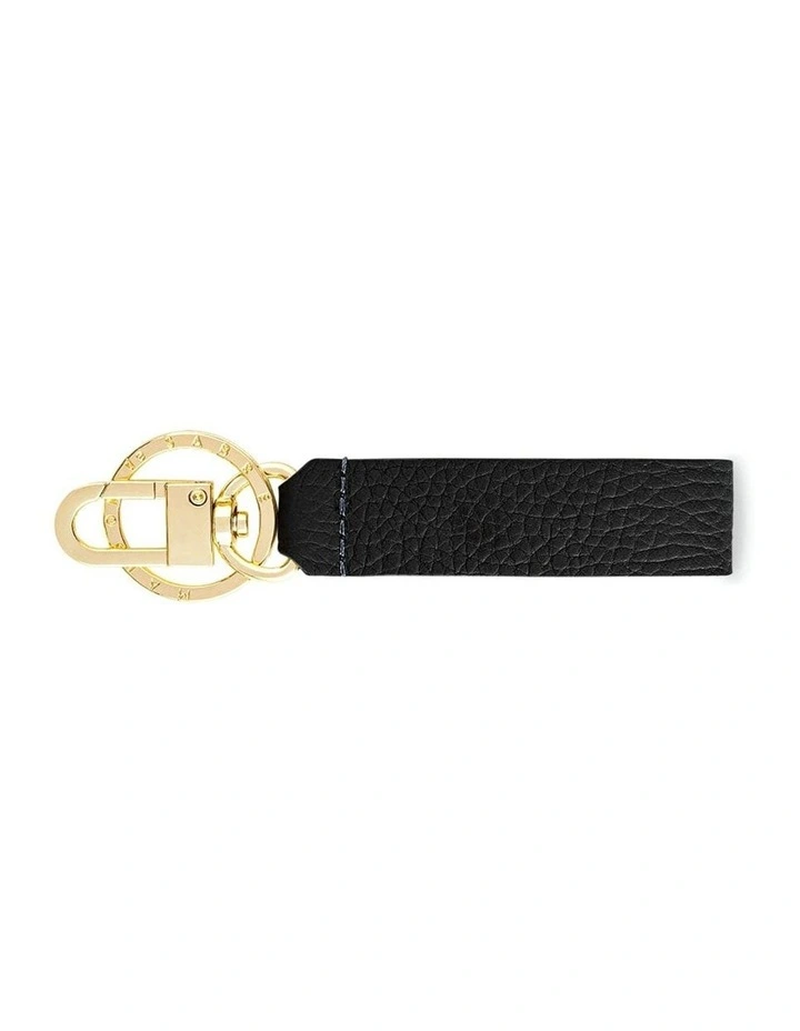 The Upcycled Keychain in Black Caviar image 3