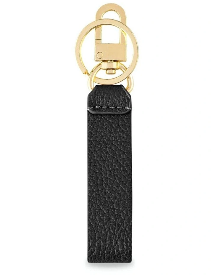 The Upcycled Keychain in Black Caviar image 4