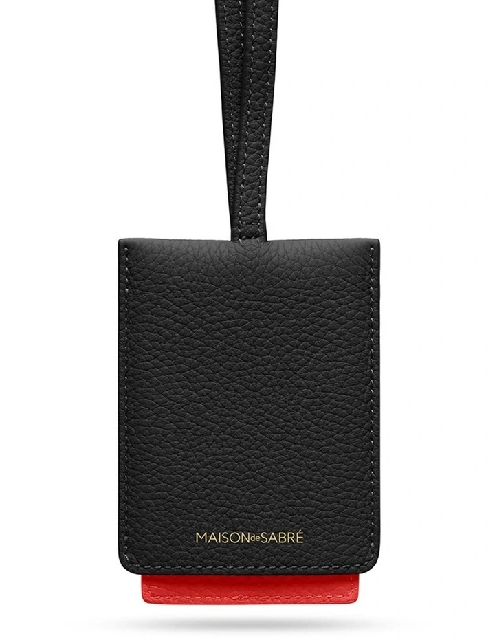 The ID Lanyard in Rouge Noir image 1