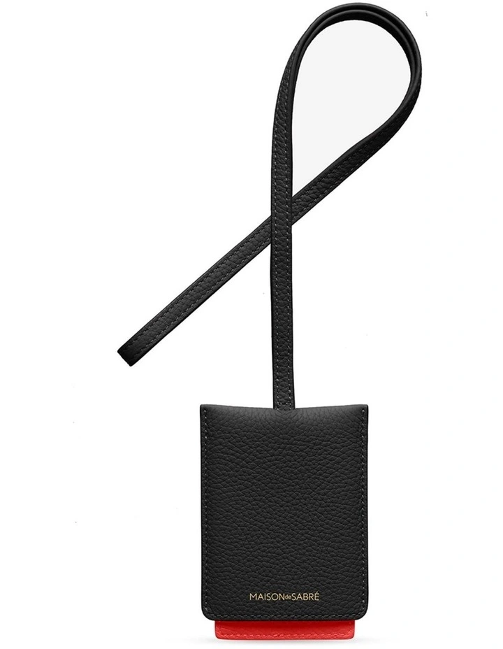 The ID Lanyard in Rouge Noir image 4