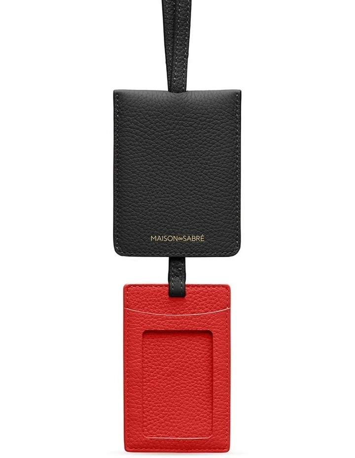 The ID Lanyard in Rouge Noir image 7