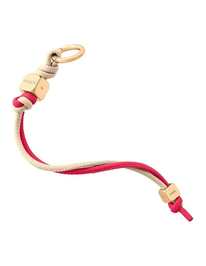The Wristlet Charm in Saharan Fuchsia image 1