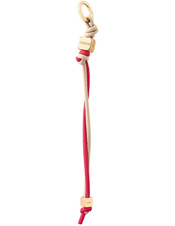 The Wristlet Charm in Saharan Fuchsia image 3