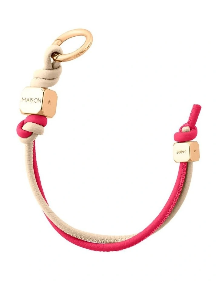 The Wristlet Charm in Saharan Fuchsia image 4