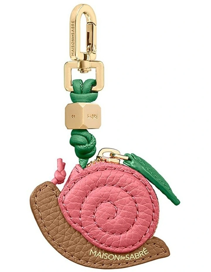 The SABRMOJI Garden Bug Charm in Snail image 1