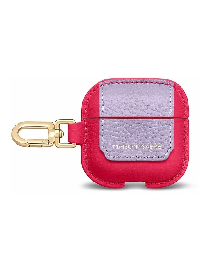 The AirPods 4 Case Charm in Fuchsia Lavender image 1