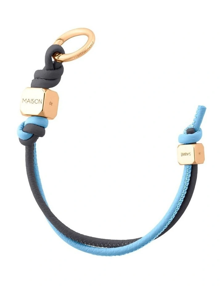 The Wristlet Charm in Graphite Sky image 4